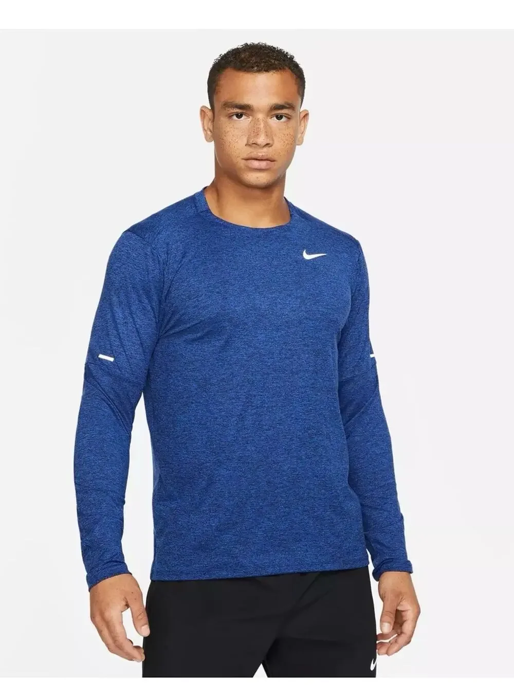 Nike Men’s Long-Sleeve Dri-FIT Training Shirt - Royal Blue